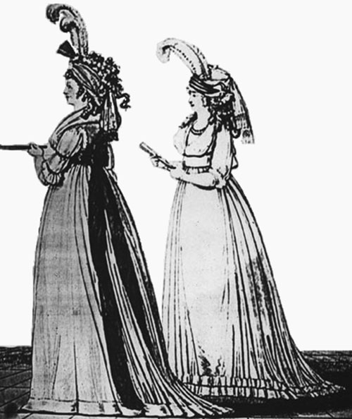 dEvening dress April 1794
